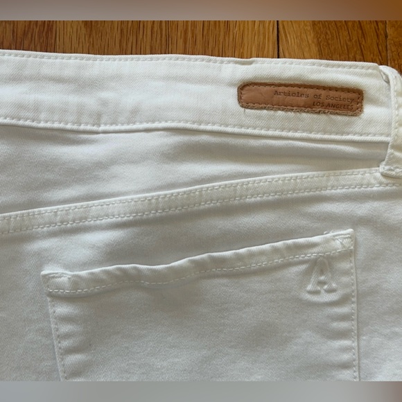 Articles of society White Skinny Jean mid rise 32 - Picture 6 of 7